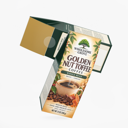 Golden Nut Toffee Coffee (Medium Roast)