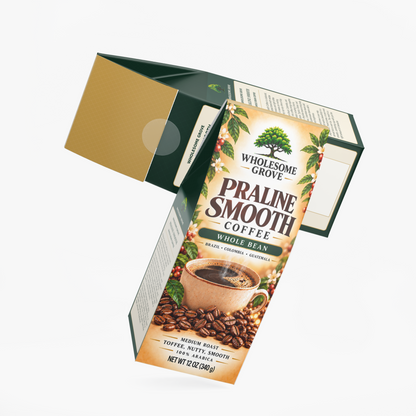 Praline Smooth Coffee (Medium Roast)