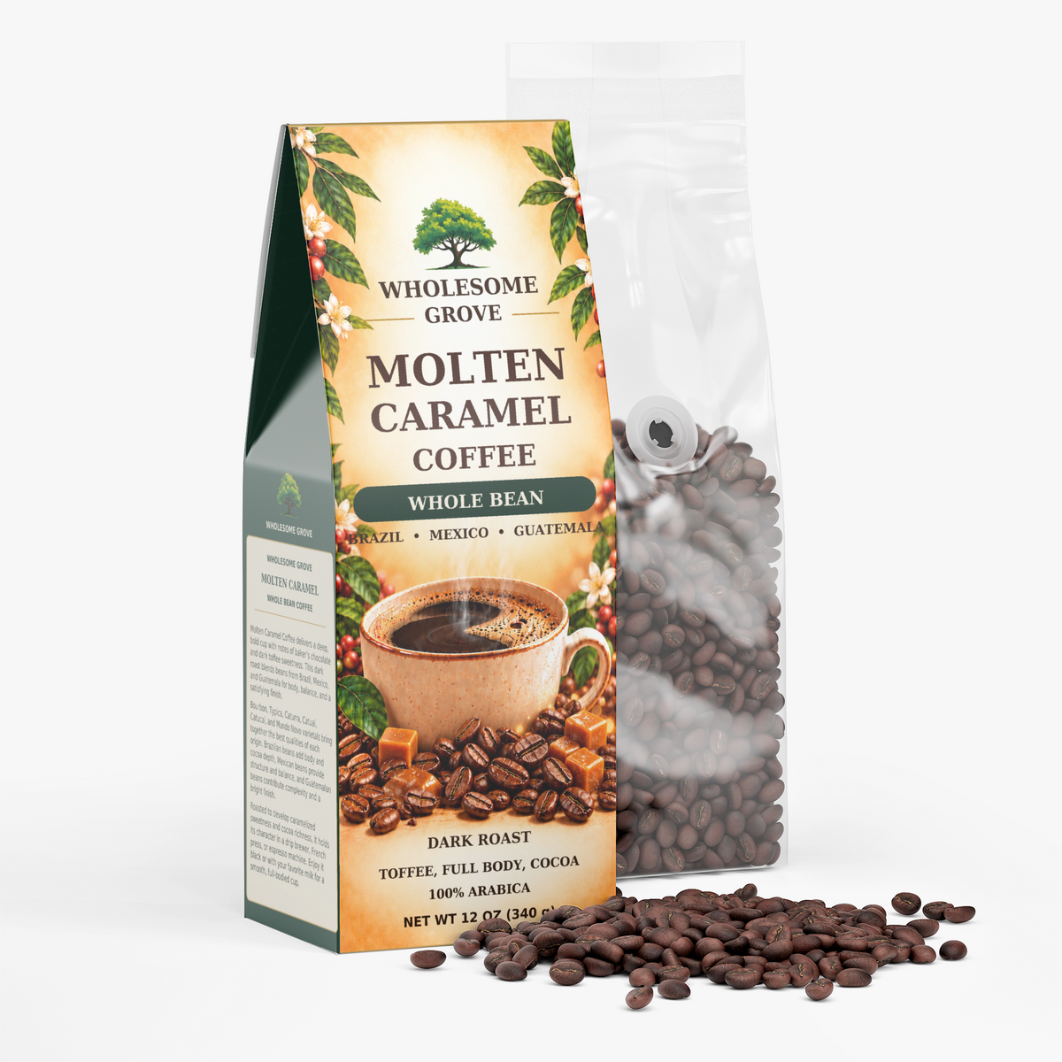 Molten Caramel Coffee (Dark Roast)