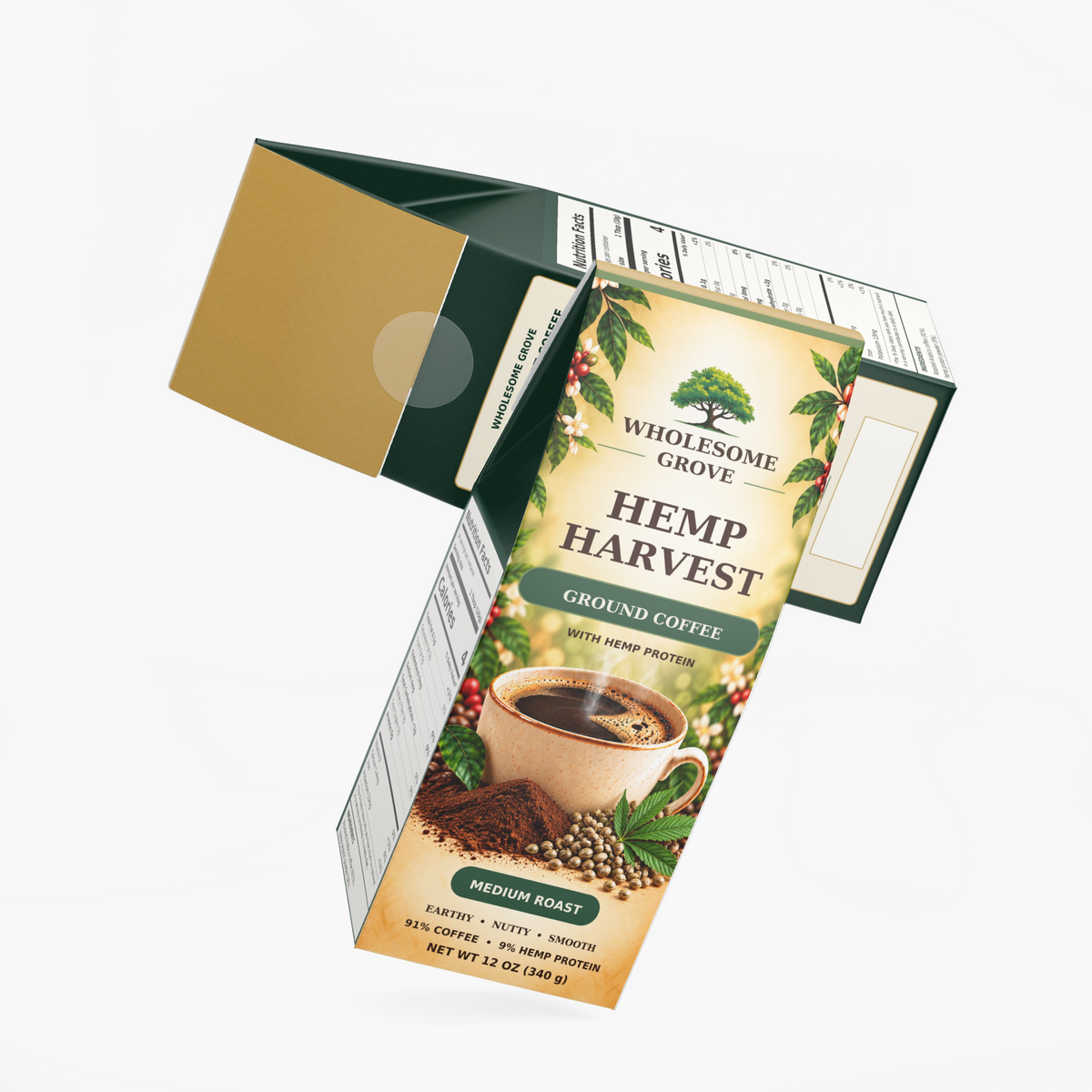 Hemp Harvest Coffee (Medium Roast)