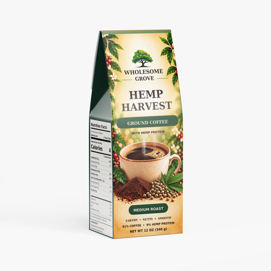 Hemp Harvest Coffee (Medium Roast)