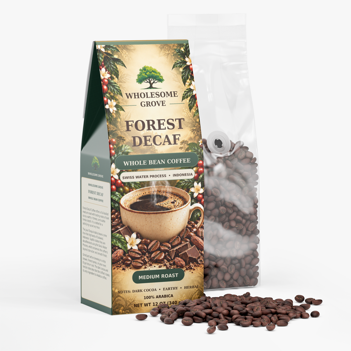 Forest Decaf Coffee (Medium Roast)