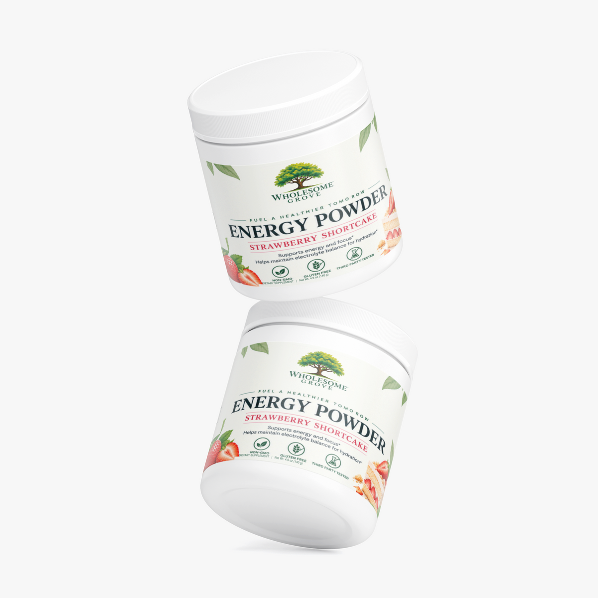 Energy Powder (Strawberry Shortcake)