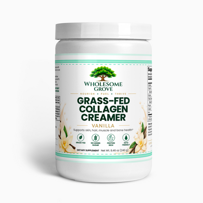 Grass-Fed Collagen Creamer (Vanilla)