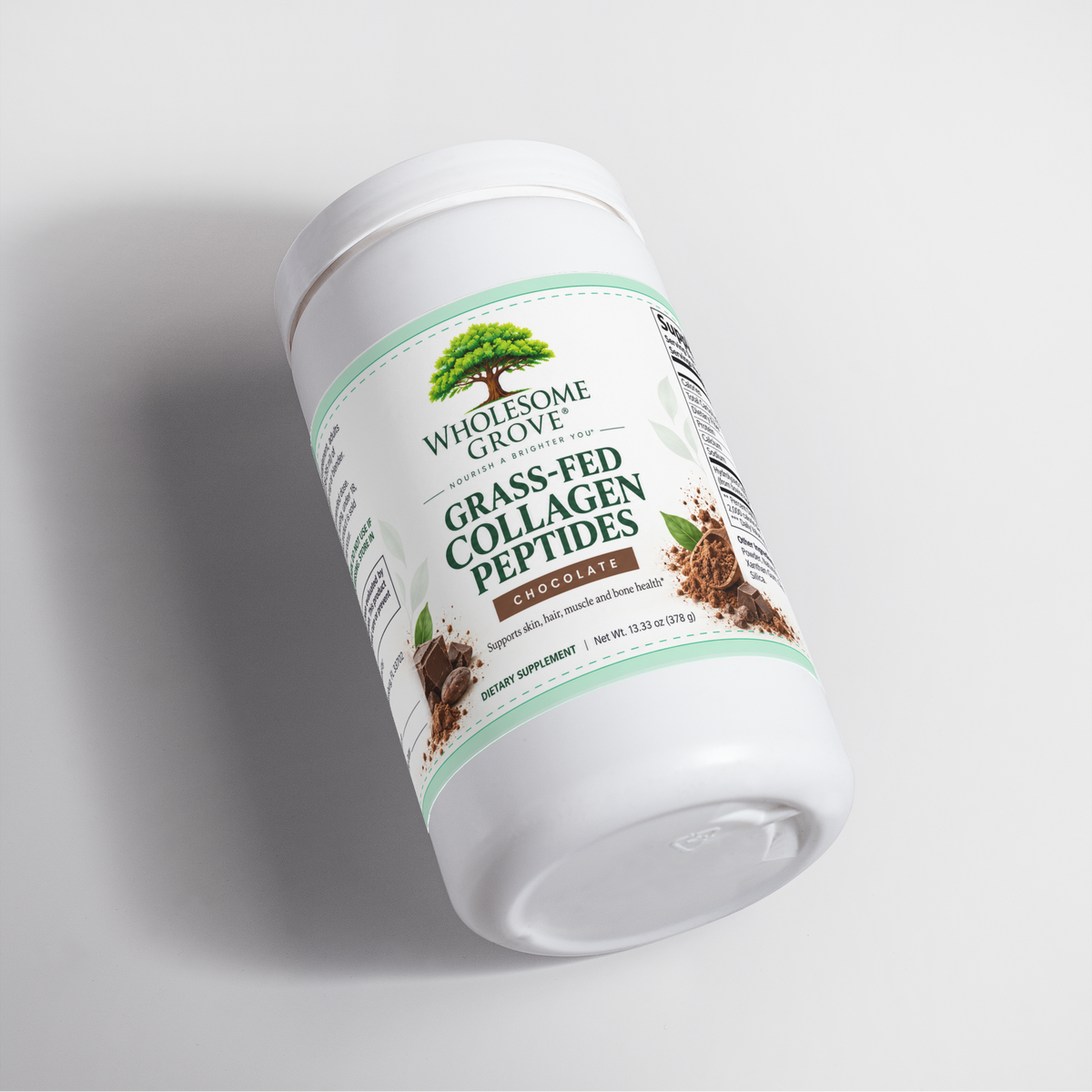 Grass-Fed Collagen Peptides Powder (Chocolate)