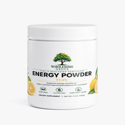 Energy Powder (Yuzu Flavor)