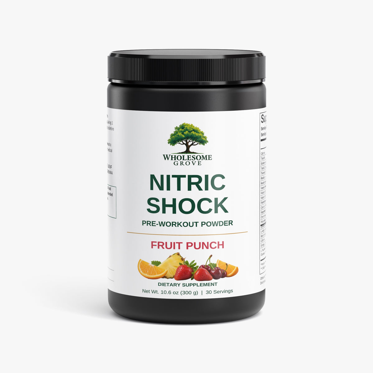 Nitric Shock Pre-Workout Powder (Fruit Punch)