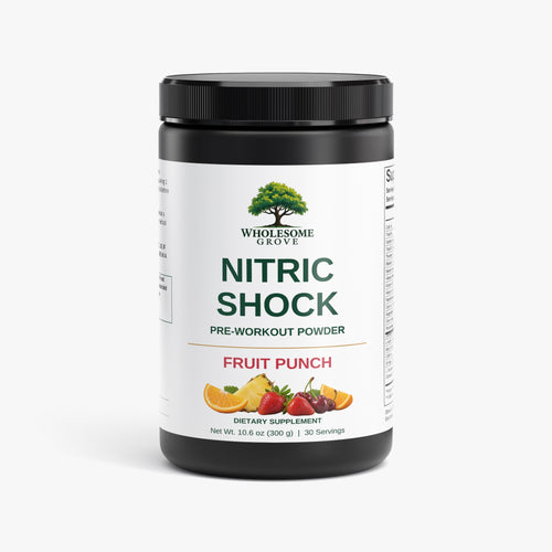 Nitric Shock Pre-Workout Powder (Fruit Punch)