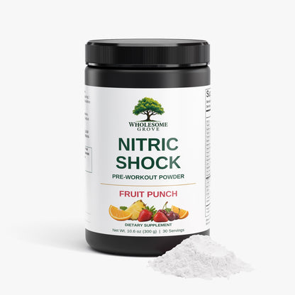 Nitric Shock Pre-Workout Powder (Fruit Punch)