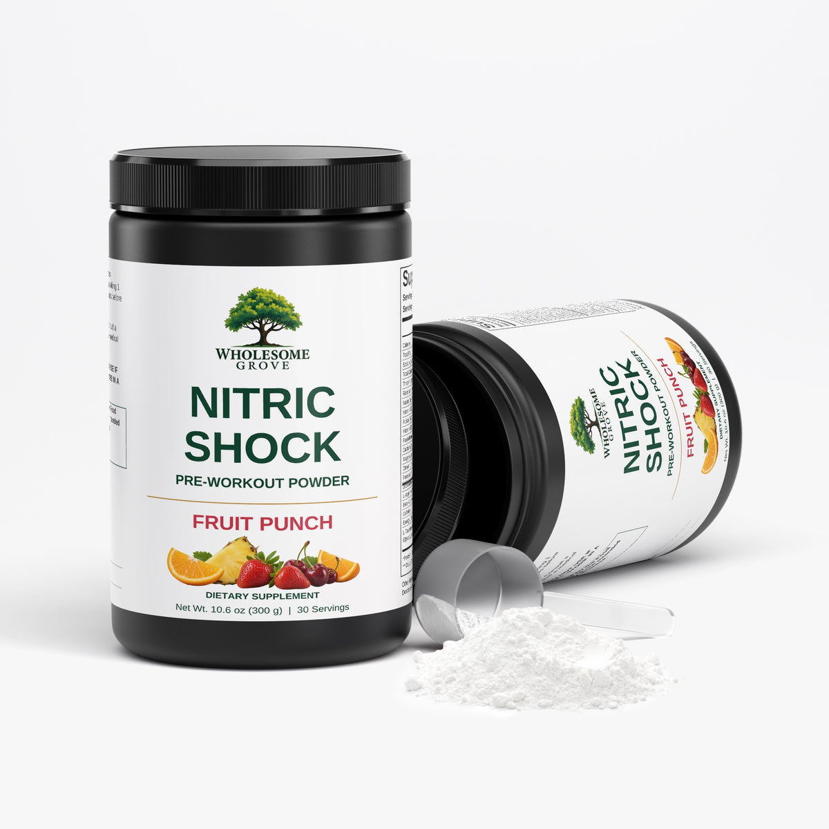 Nitric Shock Pre-Workout Powder (Fruit Punch)