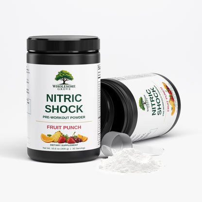 Nitric Shock Pre-Workout Powder (Fruit Punch)