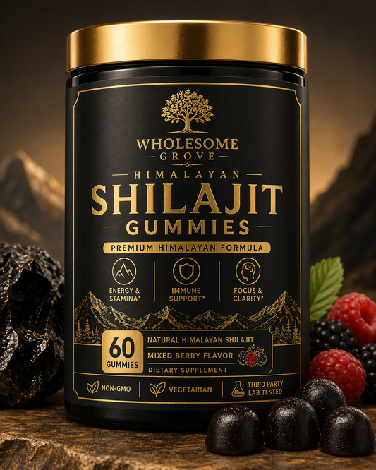 Wholesome Grove Shilajit Gummies