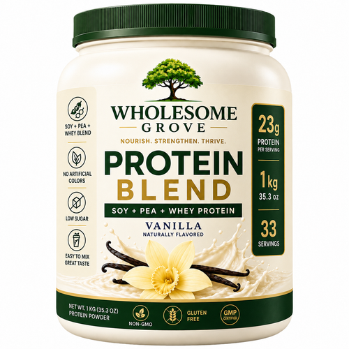Wholesome Grove® Vanilla Whey Protein