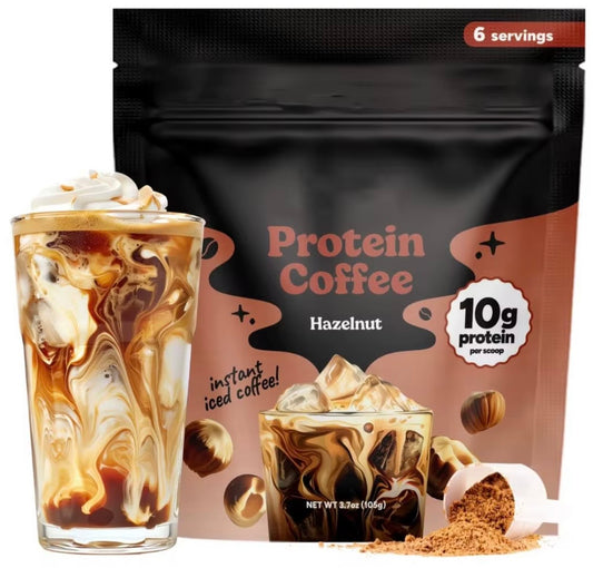 Wholesome Grove Hazelnut Flavored Protein Coffee