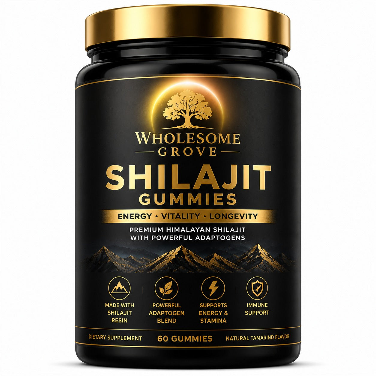 Wholesome Grove® Shilajit Gummies - View 2