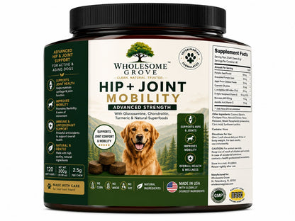 Wholesome Grove® Hip + Joint Mobility Soft Chews for Dogs - View 2