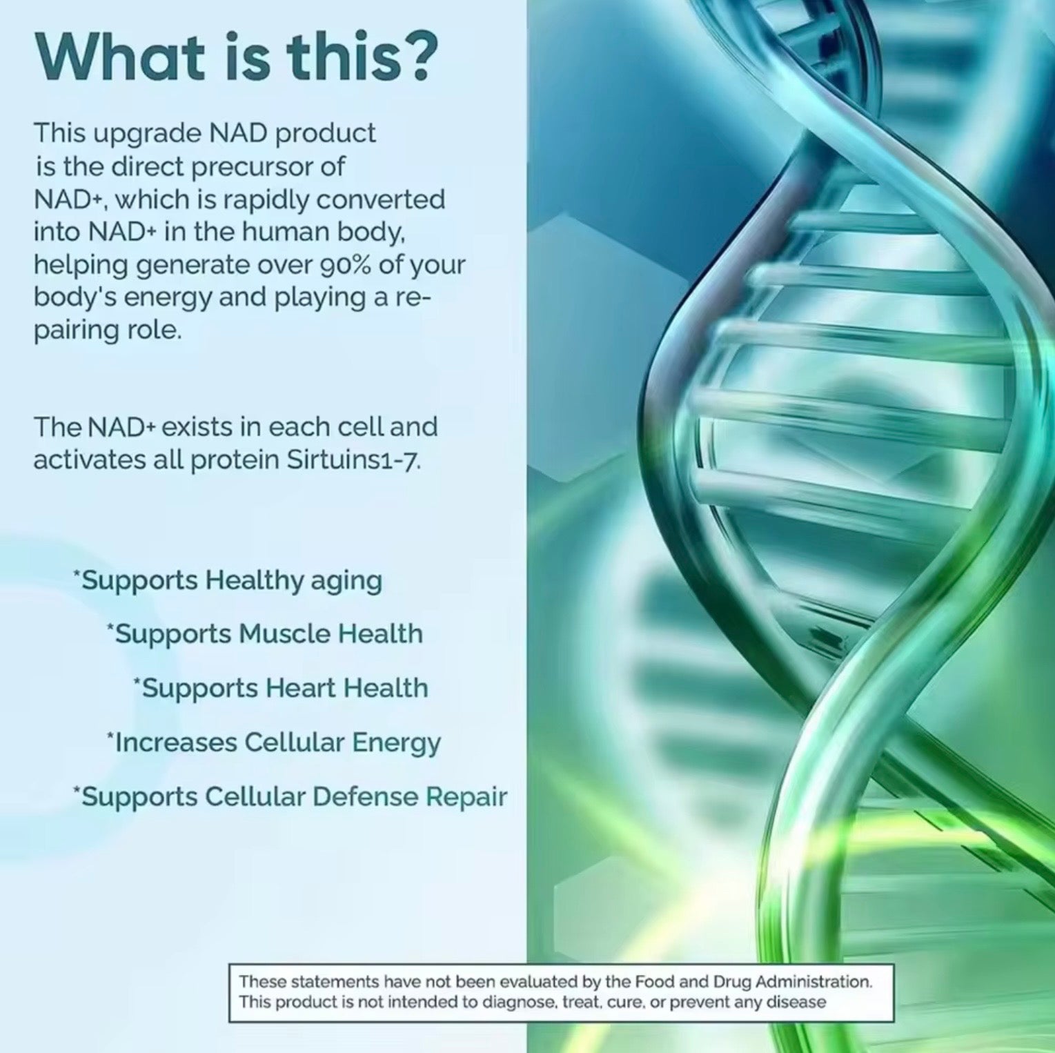 Wholesome Grove® NAD+ + Resveratrol - View 3